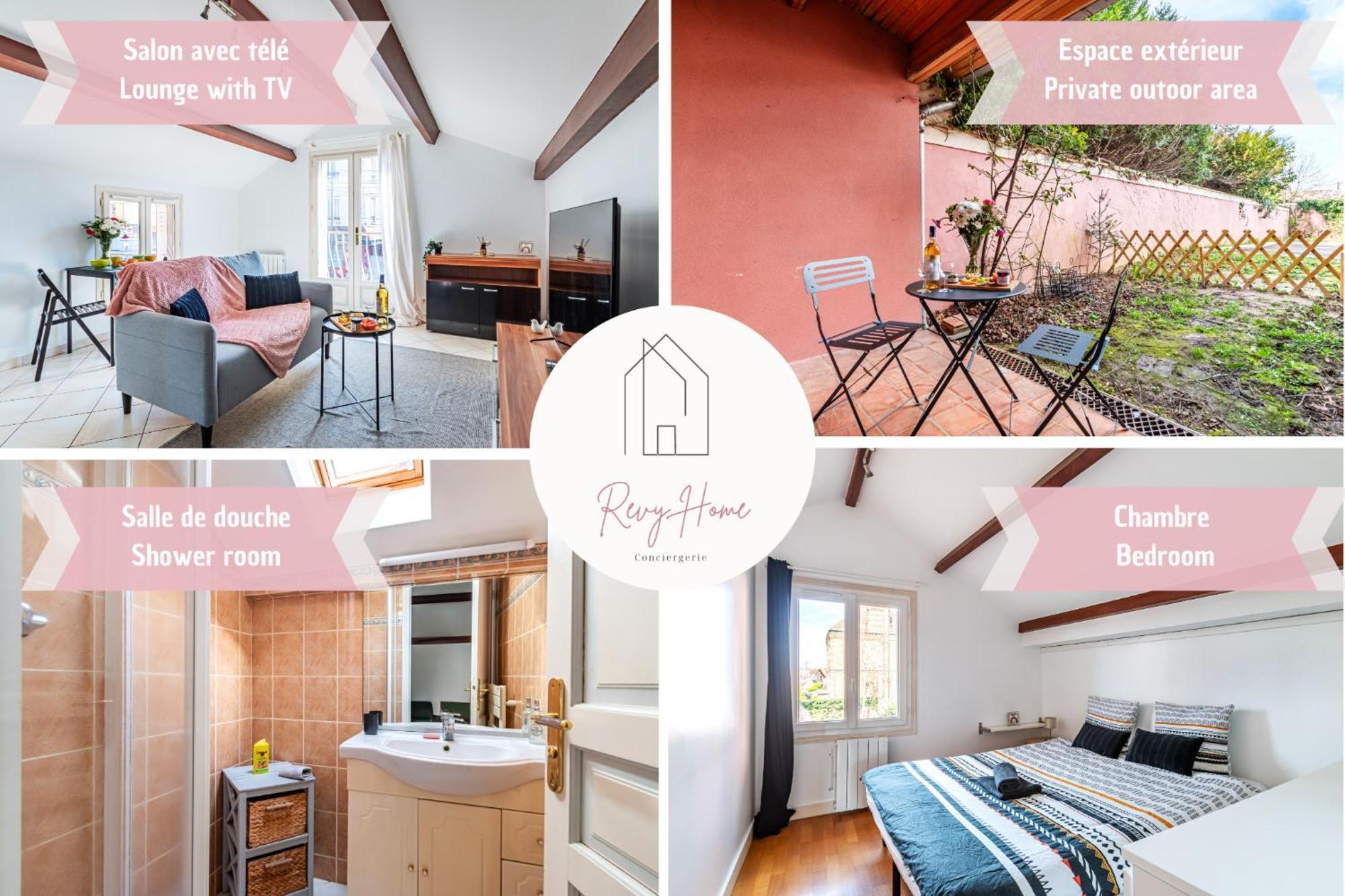 Apartamento Cosy Revy - Proche Paris Saint-Michel-sur-Orge Exterior foto